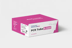 Probówki do PCR  o pojemności 0,2ml, z płaskim wieczkiem, bezbarwne, 2x500szt/1000szt